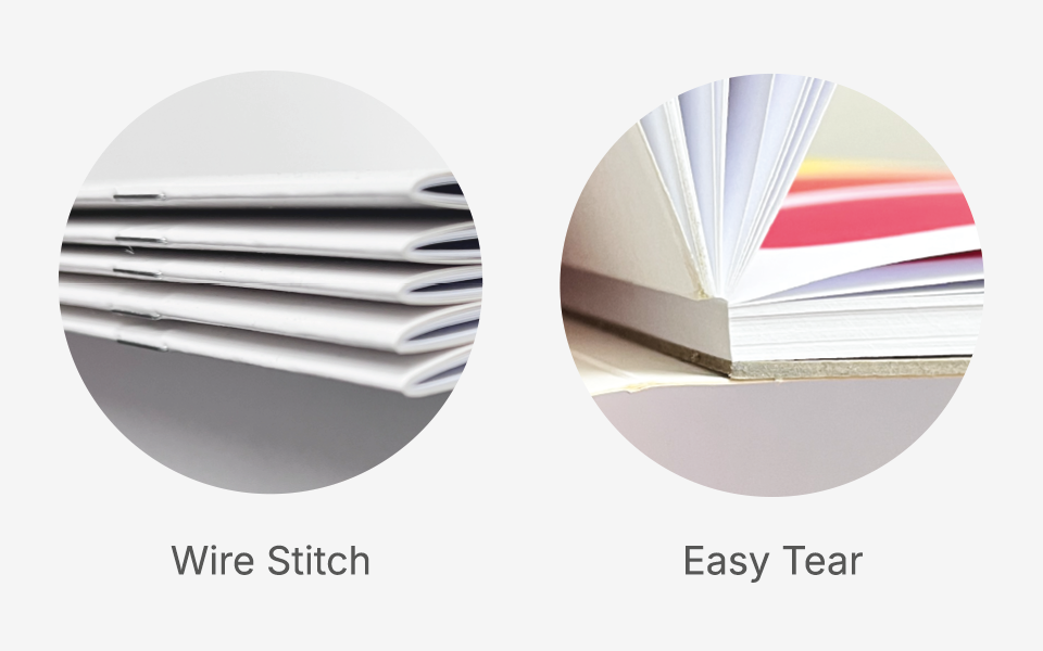 Wire Stitch & Easy Tear